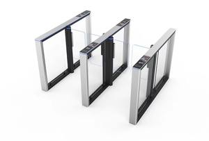 قوس بطاقة الطائرة وبصمة الإصبع نظام التحكم في الوصول سرعة ذكية الباب الدوار بوابة قناة الجهاز - Product Image 1