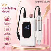Vente en gros d'autres fournitures pour ongles : Ponceuse à ongles portable avec clip ceinture, OEM ODM pour salon, dépose de vernis gel, manucure et pédicure