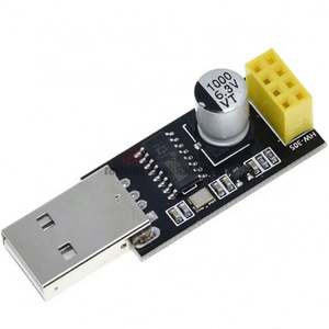 Adaptateur de programmation ESP01 UART GPIO0, adaptateur ESP-01 CH340G USB vers ESP8266, carte de développement <span class=keywords><strong>sans</strong></span> <span class=keywords><strong>fil</strong></span> série Wifi - Product Image 1