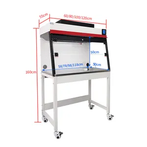 Armario de flujo Laminar vertical para laboratorio, campana de cultivo de tejido, armario de flujo laminar, Banco de limpieza, muebles de laboratorio, equipo de laboratorio - Product Image 2