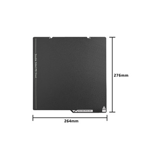 Panel de impresión Anycubic Kobra X PEI de 264x276 mm de doble cara para impresora 3D - Product Image 1