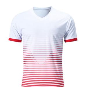 Service OEM, conception personnalisée, maillots de football professionnels pour hommes, maillots de club, haute qualité, transfert thermique, découpe automatisée, 100% polyester - Product Image 3