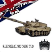 Henglong 3908-1 İngiliz Challenger 2 1/16 RC tankı Model 2.4Ghz IR + BB savaş RC tankı duman ve ses tankı ile askeri hobi hediyeler