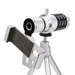 HD телескоп 12X объектив камеры со штативом