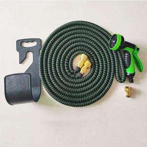 Nouveau tuyau d'arrosage extensible extra résistant de 500 pieds (100 pieds) avec raccords en laiton massif de 3/4 pouces - Product Image 6