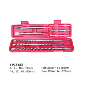 17pcs SDS Hammer <strong>Drill</strong> <strong>Bit</strong> and <strong>Chisel</strong> Set - Product Image 5