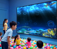 Populaire meilleure vente aire de jeux intérieurs jeux interactifs capteurs tactiles infrarouges projecteurs de sol mural jeu pour enfants
