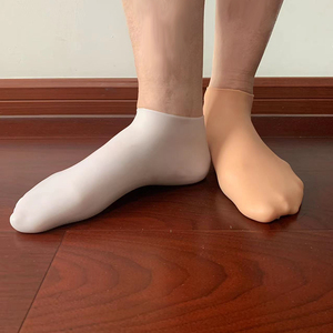 Nouvelles chaussettes de soin des pieds en gel de silicone, exfoliantes, anti-fissures, hydratantes, chaussettes de spa pour femmes - Product Image 6