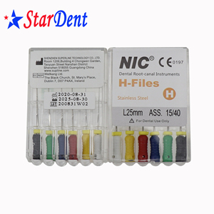 Strumento dentale Endodonzia K file di RETE In Acciaio Inox Canale Radicolare File