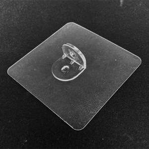 Bền thiệt hại miễn phí Hỗ trợ móc tự dính rõ ràng móc nhựa cho tủ quần áo lưu trữ tủ - Product Image 4