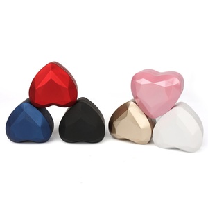 Luxury Romantic Heart-shaped <b>Ring</b> <b>Box</b> With LED Light up Romantic Jewelry <b>Box</b> - Product Image 3