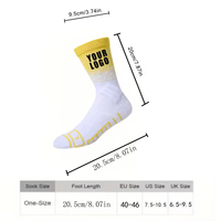 Chaussettes de sport en coton respirant tricoté de haute qualité pour hommes, chaussettes de course à pied, chaussettes de basket-ball Elite
