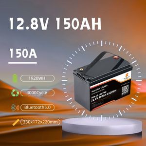 Bateria LiFePO4 12V150Ah da UE, Ciclos Profundos, Bateria de Lítio Durável para RVs Grandes e Energia para Viagens Off-Grid - Product Image 4