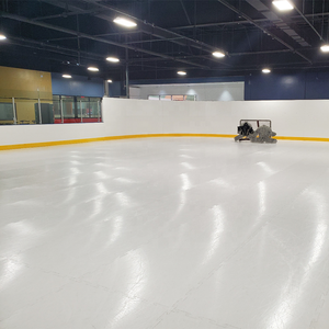 Dalles de glace synthétique ZSPE recyclables, sans pollution, sans bruit, pour la location d'événements et les patinoires éphémères, dalles de glace pour hockey - Product Image 5