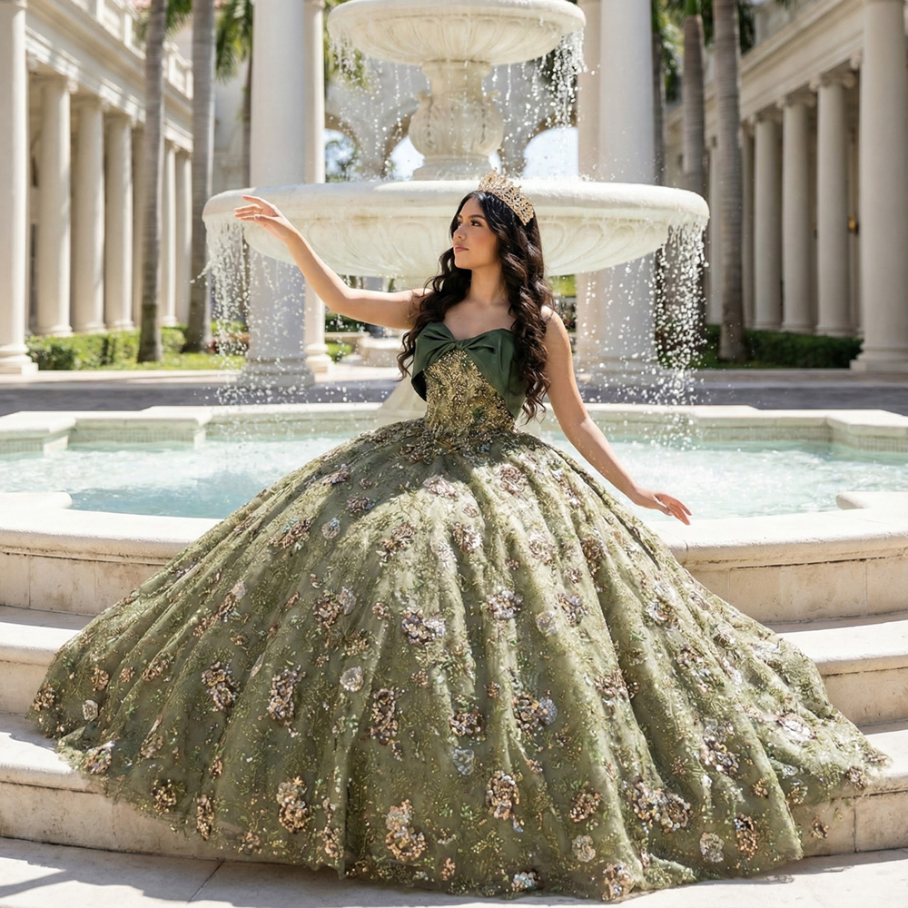 prom dresses gold and pink Sparkly Rose Gold Prom Dress Beaded Strapless Formal Gown with Corset –  Viniodress