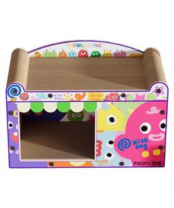 Lit pour chat multi-niveaux et multi-zones <span class=keywords><strong>de</strong></span> griffonnage, durable, entièrement intégré, pour chats <span class=keywords><strong>de</strong></span> petite et moyenne taille, idéal pour le salon et les jeux - Product Image 5