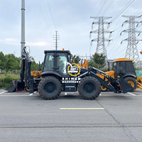 Versand bereit CAT432 Bagger lader Original lackierung 4 X4 Gebraucht baumaschinen Kostenloser Versand Motor kern komponente