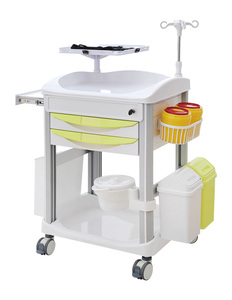 Carrito Médico Móvil de Lujo Hochey, <span class=keywords><strong>con</strong></span> <span class=keywords><strong>Ruedas</strong></span> y Cajones, Fabricado en Plástico ABS para Hospitales - Product Image 6