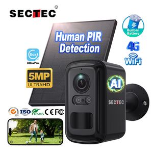 Sectec Ubox Pro Mini Năng Lượng Mặt Trời Pin AI Máy Ảnh 4G Wifi IP Không Thấm Nước Treo Tường Trần Cài Đặt Wifi PTZ <span class=keywords><strong>Hidden</strong></span> Máy Ảnh - Product Image 1