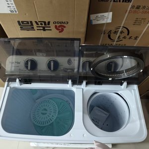 <span class=keywords><strong>Lavadora</strong></span> Doméstica de <span class=keywords><strong>Doble</strong></span> Tambor de Plástico de 10 kg, Electrodoméstico de Lavado Semiautomático - Product Image 5