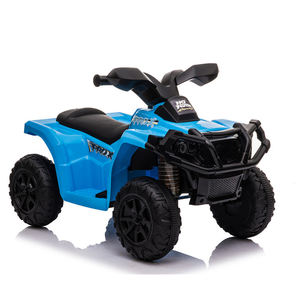 Mini VTT électrique 6V <span class=keywords><strong>Quad</strong></span> de poche pour enfants Siège en cuir bon marché Voiture jouet à 4 roues pour les enfants de 2 à 4 ans Alimenté par batterie en plastique - Product Image 1