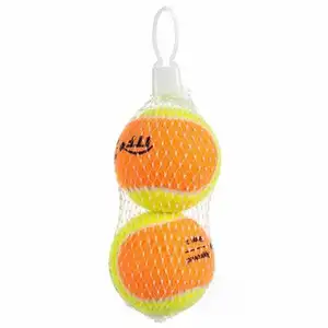 Wholesale Custom Printed beach tenis ball Mesh Shoulder Bag High Elasticity Durable Training Ball for Club School Training