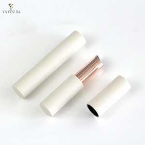 Nouveau stock – Flacon vide pour baume à lèvres cosmétique DIY, blanc mat, 3,5 g, en ABS, avec capuchon à vis, emballage pour rouge à lèvres, impression UV, moulage par <span class=keywords><strong>injection</strong></span> - Product Image 2