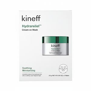 Feuille de masque crème Kineff Hydrarelief 5P Masques faciaux de haute qualité - Product Image 2