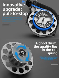 <span class=keywords><strong>Enrouleur</strong></span> de tuyau pneumatique professionnel Shengpai, <span class=keywords><strong>enrouleur</strong></span> de tuyau d'eau et d'air électrique rétractable automatique, personnalisable, outils automatiques - Product Image 3