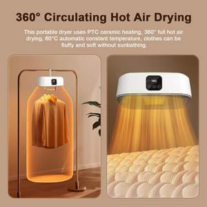 Séchoir à linge électrique multifonction pliable en fil métallique pour plafond, idéal pour la vente en gros - Product Image 3