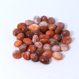 Pierre dégringolée naturelle DIY Cristal Agate rouge <span class=keywords><strong>du</strong></span> <span class=keywords><strong>Sud</strong></span> Pierre de guérison Pierre dégringolée en cristal pour décoration Fengshui - Product Image 1
