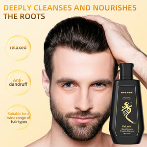 Keleek Black Ginseng Propolis Anti-Dandruff Oil Control <strong>Shampoo</strong> 260ml Deep Clean Scalp Refreshing Removal Relieve Itching - Product Image 5