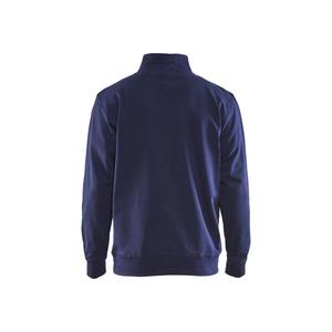 BLAKLADER - 335311588985M Sudadera de 2 tonos con media cremallera Azul marino/Azul aciano-EAN 7330509456033 WORK HOODIES - Product Image 2