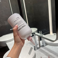 Bouteille compressible en plastique PET 250ml 350ml 500ml avec bouchon à embout pointu pour coloration capillaire, shampoing de salon, bouteille vide rechargeable