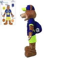 OEM ODM Personnalisé Mascotte Animale en Peluche Portative pour Cosplay et Salons Professionnels