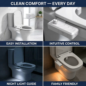 Inodoro Inteligente Autolimpiante Sin Electricidad con Bidé, Luz Nocturna y Presión Ajustable para Baño <span class=keywords><strong>de</strong></span> Hotel, Logotipo Personalizado OEM - Product Image 6