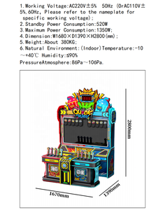 Máquina de Juego Arcade de Refrescos con Redención de Boletos, Operada con Monedas, de Alta Rentabilidad y Precio de Fábrica - Product Image 5