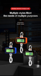 LS64 1T 1.5T Trocken batterie großes LCD-Display Hochpräziser kabelloser Griff Digitale Waage Digitale Gepäck waage - Product Image 5