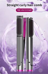 Fer à lisser personnalisé 3 en 1 <span class=keywords><strong>Lisseur</strong></span> à cheveux professionnel en céramique rapide Fer à lisser ionique Fer plat - Product Image 5