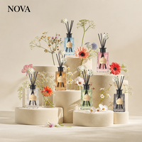 Diffuseur de parfum en verre de luxe promotionnel (prise en charge ODM/OEM) Formule à base d'huile longue durée, sans alcool et écologique