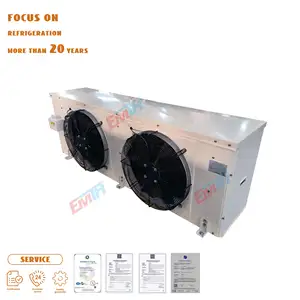 Factory Price Copper Tube Air Cooling Industrial Evaporator For Blast Freezer