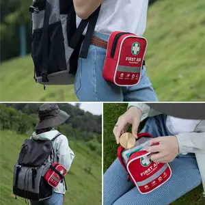 2024 Schlussverkauf roter erste-hilfe-set-Taschen erste-hilfe-set mit medizinischen Vorräten für Reisen Camping Wandern