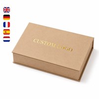 Boîte cadeau magnétique personnalisée en kraft pour échantillons de parfum de 10 ml avec insert en mousse, vente en gros, fabricant OEM ODM