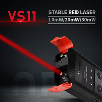 VINTOOL VS11-V20 20mW Red Laser Green Laser Optical Fiber Visual Fault Locator Tool for Network Fiber Optic Equipment