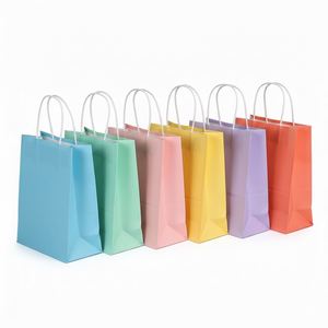 Bolsas de Papel Kraft de Alta Calidad, Biodegradables y Ecológicas, con Acabado Mate y Laminación, para Tiendas de Cosméticos y Supermercados - Product Image 2