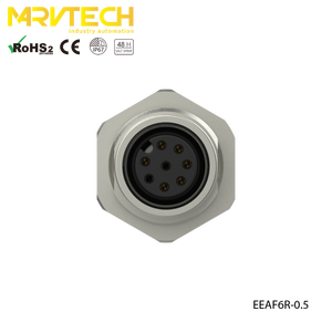 สำหรับ FEAF6R-0.5 ตัวเชื่อมต่อเทอร์มินัลแบบตัวผู้ ไนลอน ฮอยซ์ ไอพี 67 2A 30V - Product Image 4