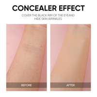 Vigrnice Fond de Teint Liquide 12 Couleurs Contrôle du Sébum Éclaircissant Correcteur Crème 15ml Teint Moyen Tous Types de Peau Verre Dépoli