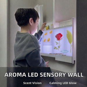 Visual Scent Stimulation Relaxing LED Lights Multi-Sensory Interactive <b>Indoor</b> Aroma Wall Panel for Autism Therapy Home School - Product Image 2