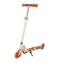 Scooter à hauteur réglable de haute qualité pour enfants de 6 à 8 ans poignée de Direction en alliage de magnésium-aluminium deux roues en PU