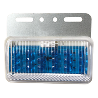 Aolittel YJ-4010 28 LED Feu de signalisation latéral de sécurité pour camion, lumière universelle pour voiture 24V 12V 126X105X19mm